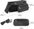 PandaEar Universal Stroller Organizer with Insulated Cup Holders, Parent Console Caddy with Detachable Shoulder Strap