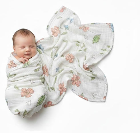 100% 100, 47 47 inches, 1 Pack, Moonybaby Organic Swaddle Helps to Reduce The Moro Reflex, Certified by Oeko-TEX