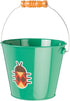 5 1 Count Toysmith Kids Gardening & Beach Bucket Metal Pail with Grippable Handle | Assorted Bee & Beetle Colors |