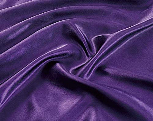 California Drapes Soft & Silky Satin Crib Fitted Sheet, Great for Babies with Sensitive Hair, Fully Elastic All Around