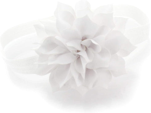 My Lello Petal Flower Headbands for Baby Girls - Toddler Stretchy Elastic Pair
