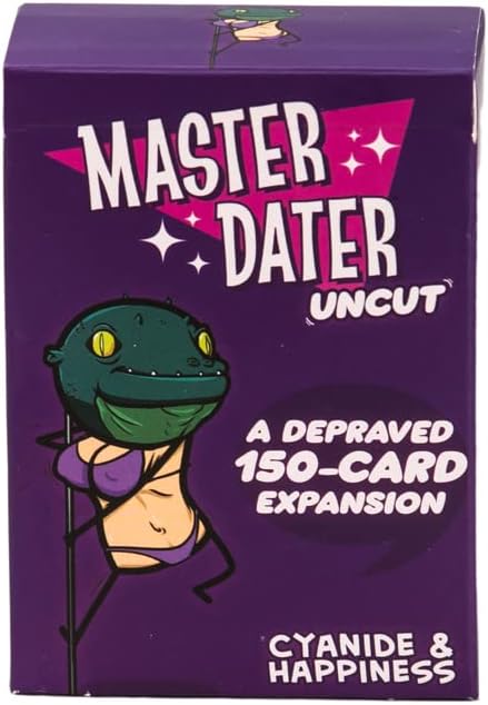 Joking Hazard Master Dater Uncut - NSFW Expansion for Hilarious Game Nights