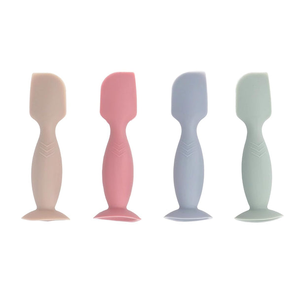 Masyrt Silicone Baby Diaper Cream Spatula, 4Pcs Soft, Baby Butt Paste Applicator, Diaper