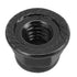12PCS 4mm Nonslip Wheel Lock Nut Spare Parts for Axial TRX4 TRX6 SCX10 1/10 RC Model Car, Black