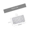 YARNOW Portable Changing Pad Gray Lemon Diaper Cushion Mat Travel Lightweight Diaper Mat for Cribs Playpens