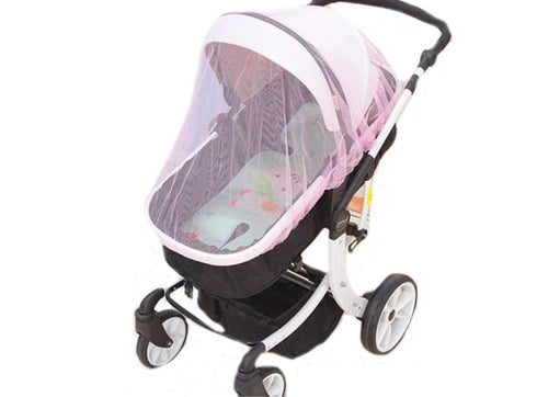 Store Baby Stroller Net,Baby Mosquito Net for Strollers,Infant Carriers,Car Seats,Cradles(Pink)