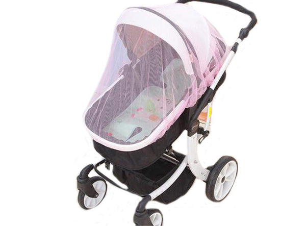 Store Baby Stroller Net,Baby Mosquito Net for Strollers,Infant Carriers,Car Seats,Cradles(Pink)