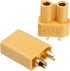 10 Pairs HobbyPark XT30 Connectors Male Female Power Plugs with Heat Shrink Tubing for RC Lipo Battery Pack