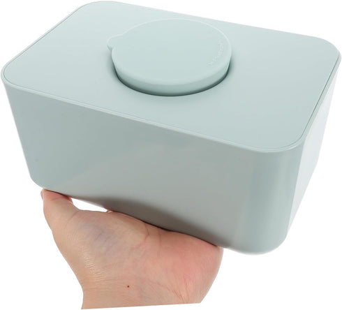 LIFKOME Wipe Container with Lid Travel Wipes Case for Home Vehicle Easy Extraction Tissue Storage Box Non Slip Wipe