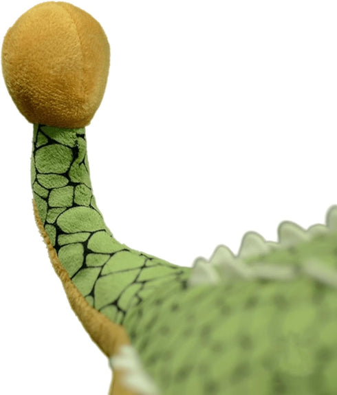 FRANKIEZHOU Ankylosaurus Stuffed Animal-Green 14", Dinosaur Plush Toy for Kids, Home Decor, Hugging Toy