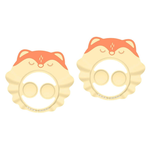 TAKESH 2 pcs shampoo hat newborn shower cap infant bathing cap infant shower