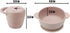 PandaEar Silicone Baby Feeding Set, 9PCS Self Feeding Utensils, Suction Plate, Bowl, Bibs, Pink