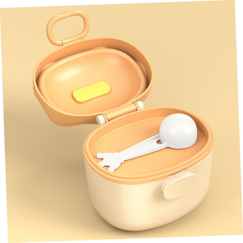 Kisangel Portable Formula Dispenser with Scoop Milk Powder Container for Travel and Storage Safe Non-Toxic Formula
