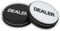 DA VINCI Large 3 Inch Double Sided Casino Grade Pro Dealer Button Puck