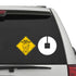2023 Design - Baby on Board Sticker Sign (3 Pack), Baby Car Decal, US Department of Transportation Recommended Color &