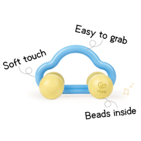 Hape Rattle & Roll Toy Car