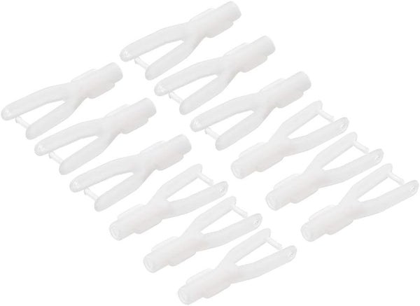 uxcell 12pcs Nylon Clevis 2x29mm for RC Aeromodelling Airplanes Parts Jet Replacements