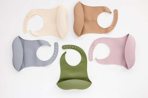 Silicone Solid Bib for Toddler and Baby