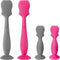 CHENGU 4 Pack Baby Diaper Cream Spatula Applicator Soft Silicone Mini Rash Cream