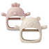 PandaEar 2 Pack Silicone Baby Teething Toys, Hand Teether Mitten for Sucking Needs, Chew Toys for Soothing Relief
