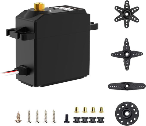 LD-3015MG Standard Full Metal Gear Digital Servo with 17kg High Torque for RC Robot Car