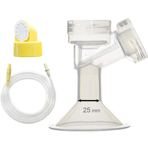 Swing Tubing and Breast Pump Kit for Medela Swing Breastpump - Includes 1 Medium Breastshield, Valve, Membrane, Tubing