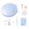 UPKOCH Footprint Keepsake Kit Newborn Footprint Mold for Cherishing Memories Lightweight Portable