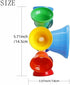 LANDTOM Orff Children's Percussion Instrument, Rainbow Diatonic Bells for Kids, Toddler Musical Learning Toys