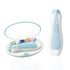 DEREWOP 6 1Electric Set trimmer in Baby Nail Clippers with Travel Case- Safe Baby Nail File for Newborn or Toddler Toes