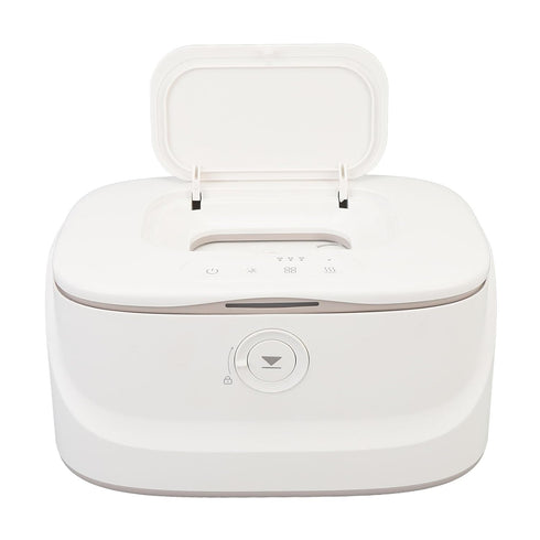 Generic Adjustable Temperature Wet Wipes Warmer with Smart Night Light, USB Baby Wipe Warmer for Home and Office