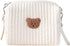 Lushandy Baby Small Diaper Bag Mini Stroller Storage Bag Quilted Cotton Cute