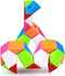 TANCH Fidget Magic Snake Cube Puzzles Twist Ruler Speed Cubes Brain Teaser Game