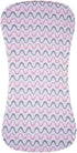 Gelisite 6 Pack (Pink02) Cotton Baby Burp Cloths Extra Absorbent Soft for Baby Boys and Girls