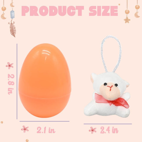 WODMAZ 24 Set PCS Mini Plush Animal Toys, Small Stuffed Animals Plush Keychain for Kids Birthday Gifts Party Favor