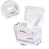 Umtiti Container(WH,BN+2Panda) Wipes Dispenser & Wipes Pouch/Tissue Bag, Wipes/Tissue Case with Moisture Seal Secure