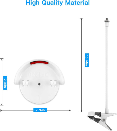 Lyeiaa VTech Baby Monitor Mount - Sturdy Clamp Mount for VTech Advanced HQ Max Baby Monitor