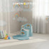 Potty Training Toilet for Toddlers with Easy-Clean Removable Bowl, Built-In Splash Guard, Slip-Resistant Wide Base