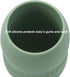 PandaEar 3 Pack Tiny Silicone Drinking Training Cups for Baby and Toddler (Blue/Green/Tan)