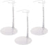 Doll Stand 3101 - Kaiser White Stand for 15" to 20" Chubby-Waisted Dolls, 3-Pack