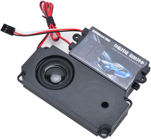 RC Car 2nd Generation Motor Sound Simulator Set, Remote Control Car Sound Engine Simulation Module with Speakers