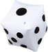 CCINEE 13.8 Inch Giant Inflatable Dice Pool Toy, Pack of 1 for Outdoor Lawn Games