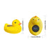 Generic 10x7.5x6.4cm, Cartoon Duck Temperature Meter, Magnetic Rechargeable Digital Display, PVC Waterproof Sensor