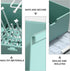 Baby Bottle Drying Rack - 1Pc Container with Cover and Easy-Carry Handle for Bottles and Cups