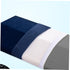 Memory Cotton Lumbar Support Pillow for Pregnant Women Medium Waist Cushion Back Support for Home and Office Use Navy