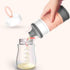 Kaptin Free,4 Formula Dispenser,Non-Spill Portable Stackable Baby Milk Powder Dispenser,Snack Storage Container,BPA