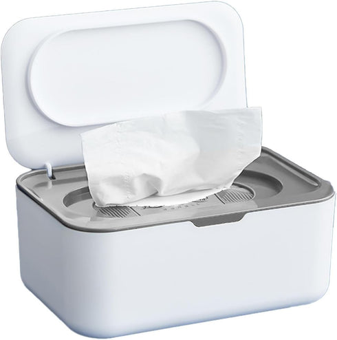 Vitamaze - amazing life Refillable Wet Wipes Dispenser for Babies & Adults - Moist Locking Container with One Hand
