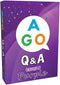 ESL Card Game for Learning English: AGO Q&A Purple (Level 4)