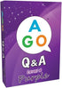 ESL Card Game for Learning English: AGO Q&A Purple (Level 4)