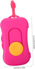 LIFKOME 8.85X4.72X1.18In Portable Baby Wipes Case Travel Wipe Dispenser Compact Lightweight Wet Tissue Holder