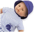 12" 18 Corolle Bebe Bath Marin Baby Doll - Soft-Body with Rubber Whale Toy, Safe for Water Play in Bathtub or Pool